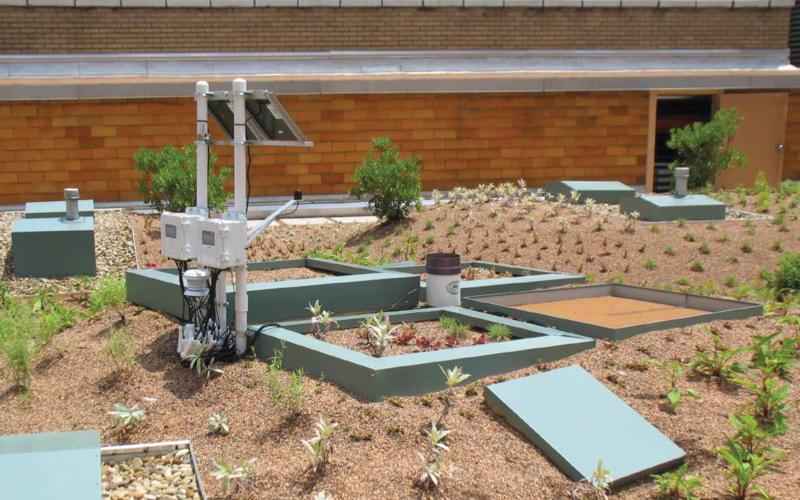 HOBO RX3000s monitoring rooftop garden 